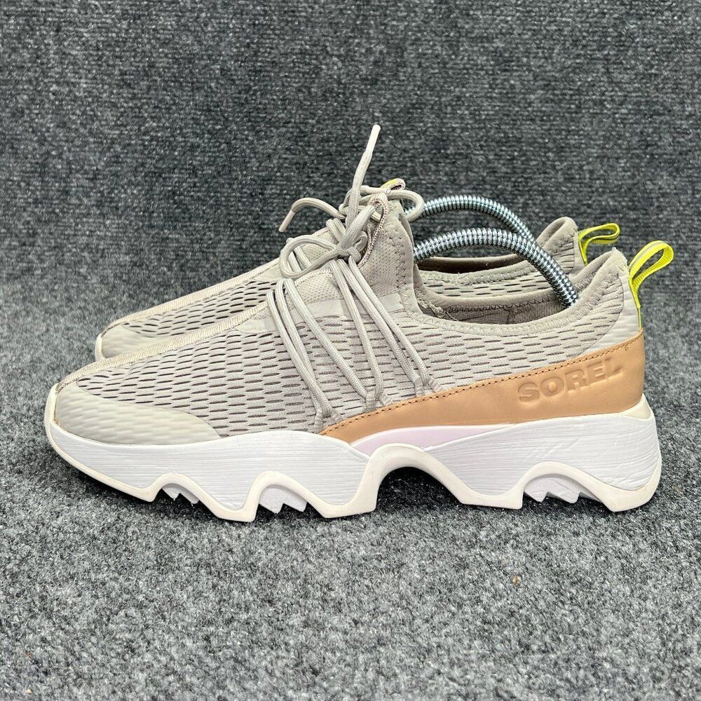 Sorel Knietic Impact II Sneakers Women's Size 10.5 Grey Athletic Lace Up Shoes - Picture 4 of 11
